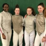 Teagan and Alice with their Eastern Region team members